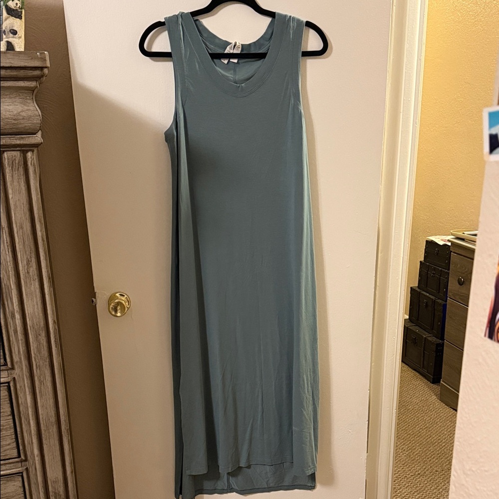lululemon athletica Sleeveless Teal Maxi Dress